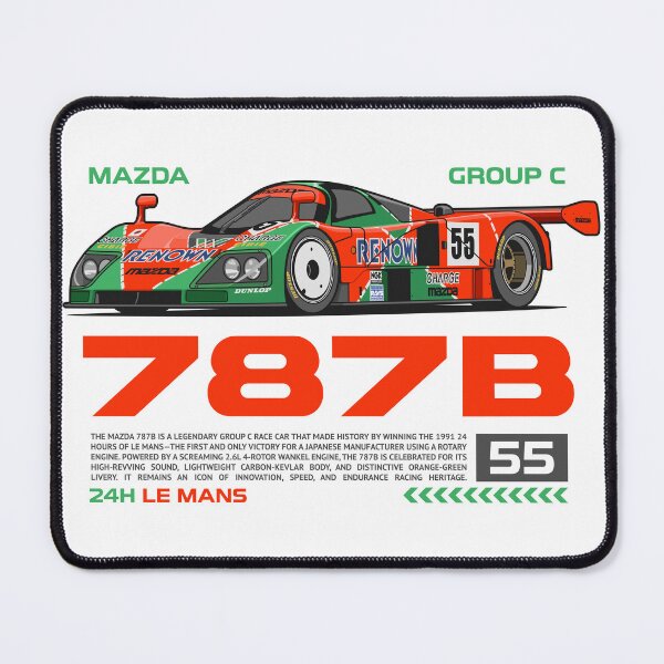 Item preview, Mazda 787B designed and sold by squeal tires.
