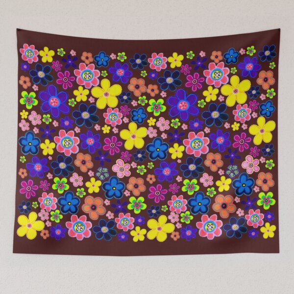 Item preview, Flowers Forever Bright Floral Design  designed and sold by kel72.