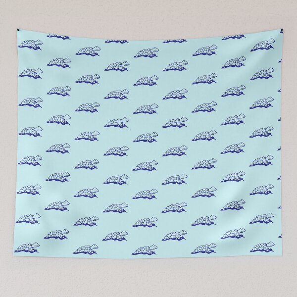 Item preview, Water Turtle Tortoise Shell Swimming Sea Happy Smile designed and sold by shirt-o-mat.