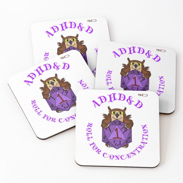 Item preview, ADHD&D designed and sold by Hudine.