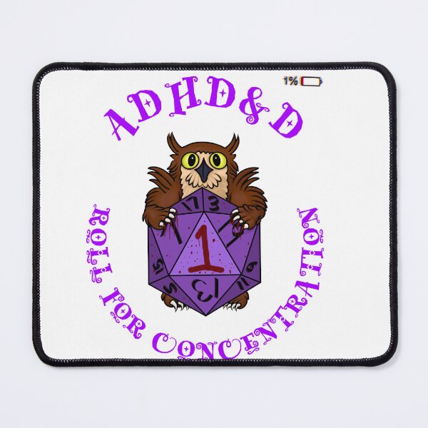 Item preview, ADHD&D designed and sold by Hudine.