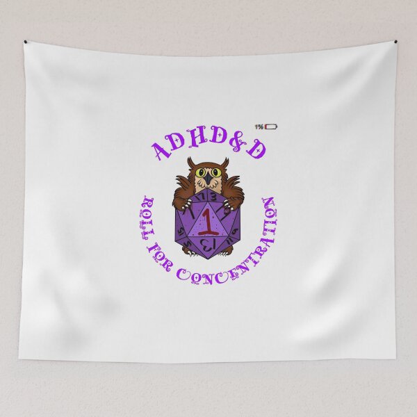 Item preview, ADHD&D designed and sold by Hudine.