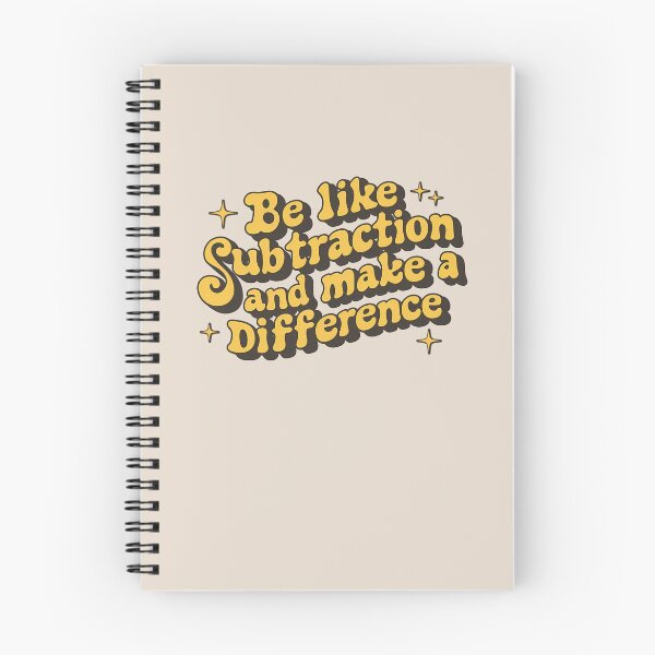 Item preview, Be Like Subtraction and Make a Difference Math Teacher designed and sold by stylesip.
