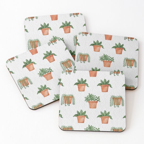 Item preview, Watercolour Indoor Plants designed and sold by Charlie's Paper Studio.