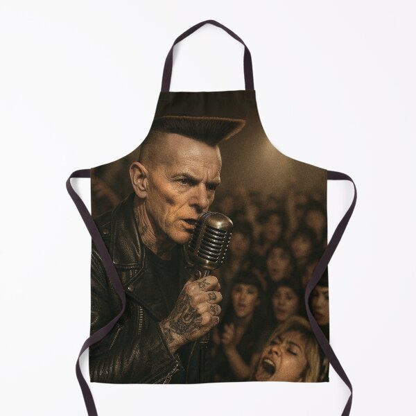Item preview, Psychobilly Frontman MadDogCole designed and sold by MarkColeImaging.