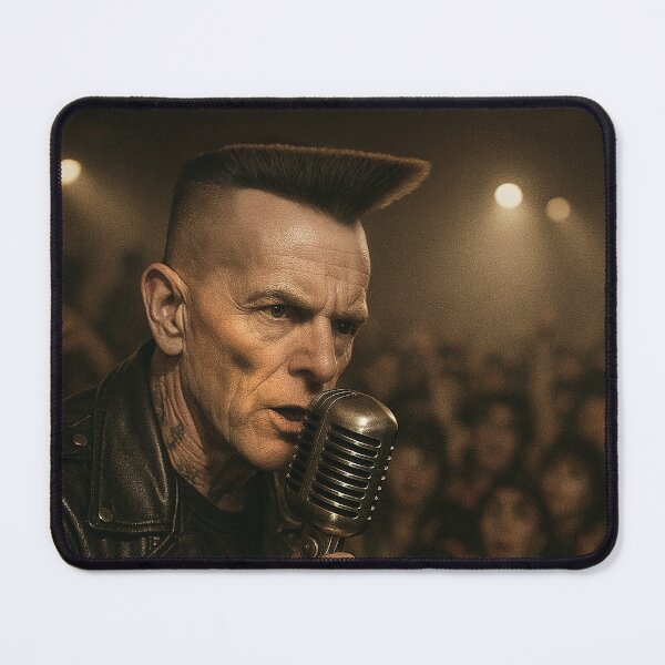 Artikelvorschau, Psychobilly-Frontmann MadDogCole entworfen und verkauft von MarkColeImaging.
