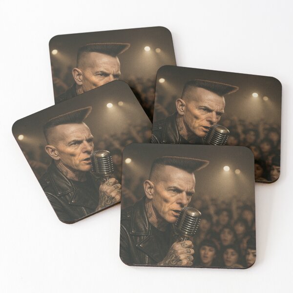 Item preview, Psychobilly Frontman MadDogCole designed and sold by MarkColeImaging.