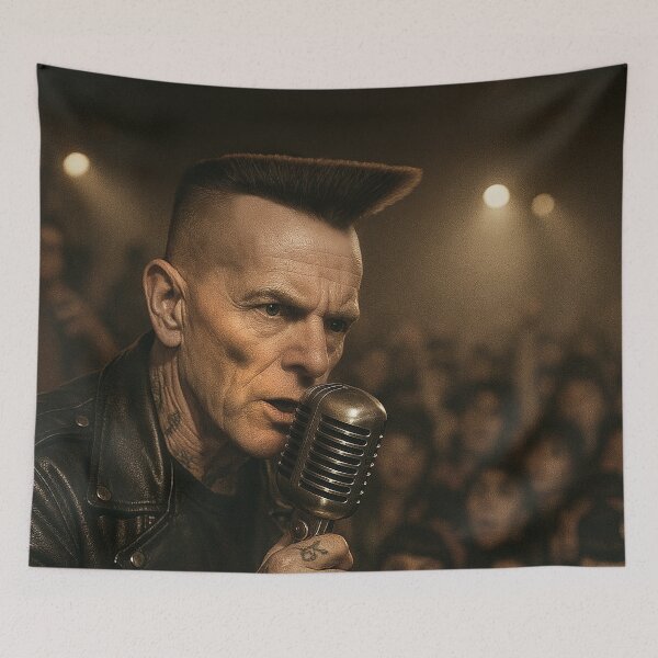 Item preview, Psychobilly Frontman MadDogCole designed and sold by MarkColeImaging.