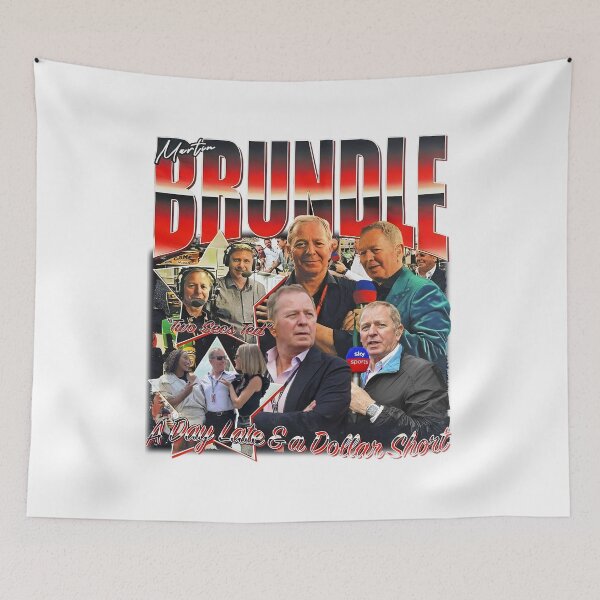 Item preview, Martin Brundle Vintage 90s F1 Racing Fan Art designed and sold by DebbieEganCo.