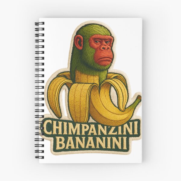 Item preview, Chimpanzini bananini embroidery patch sticker designed and sold by mvojnovic1992.