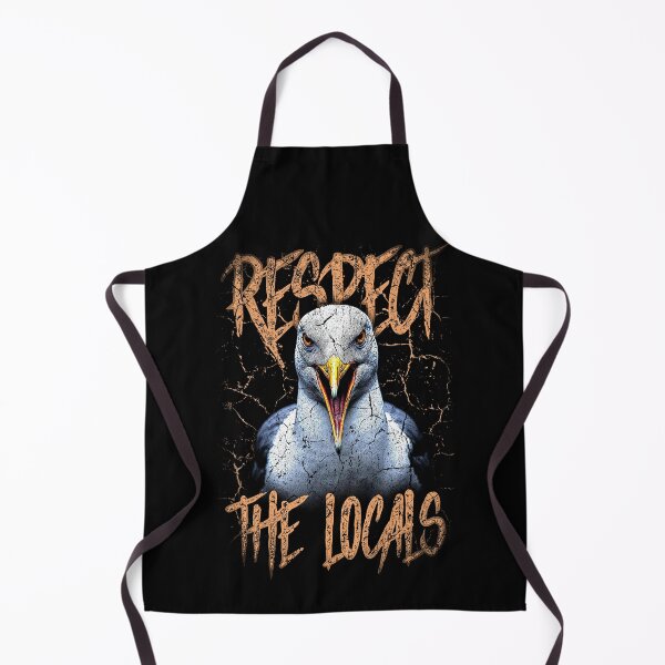 Item preview, Respect The Locals Funny Seagull Seaside designed and sold by JRRTs.