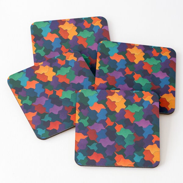 Item preview, Lively geometric explosion of shapes designed and sold by Sigtrix.