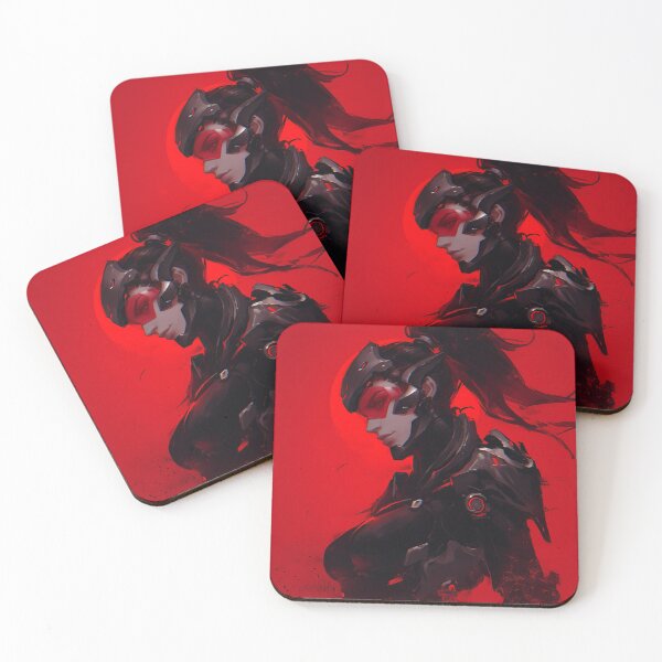Item preview, Crimson Directive – Cyber Huntress designed and sold by AxeWave.