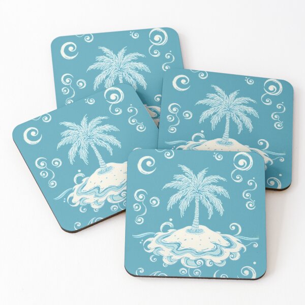 Item preview, Palm Island white designed and sold by In-Spirit24.