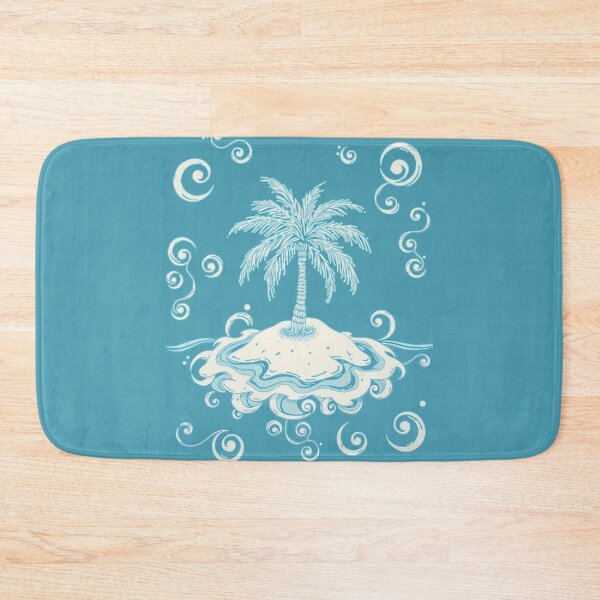 Item preview, Palm Island white designed and sold by In-Spirit24.