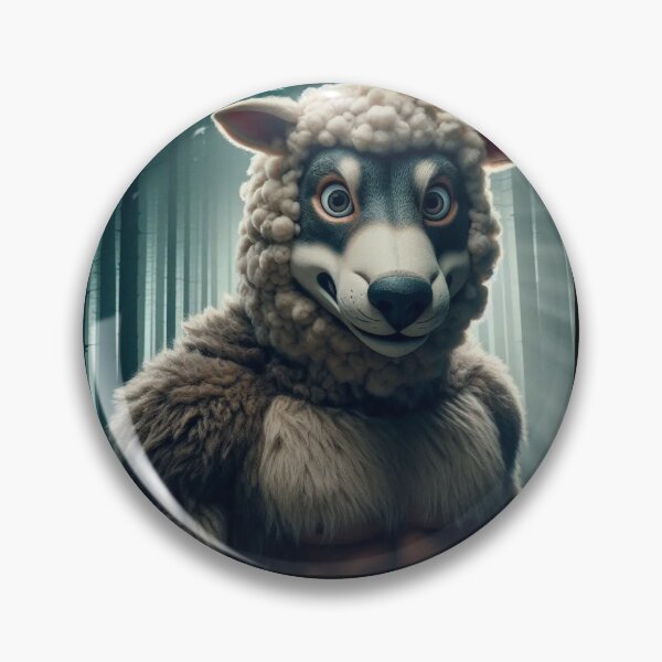 Item preview, Wolf wearing sheep mask designed and sold by WildEra.