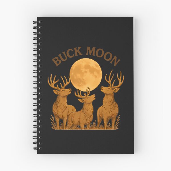 Item preview, Buck Moon: A Wildlife Art Piece Featuring Three Awe Inspiring Deer designed and sold by elynne9.