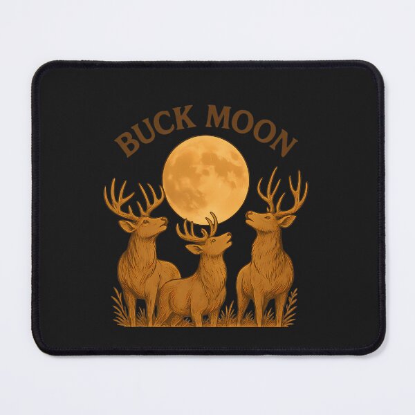 Item preview, Buck Moon: A Wildlife Art Piece Featuring Three Awe Inspiring Deer designed and sold by elynne9.