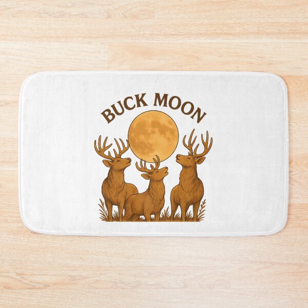 Item preview, Buck Moon: A Wildlife Art Piece Featuring Three Awe Inspiring Deer designed and sold by elynne9.
