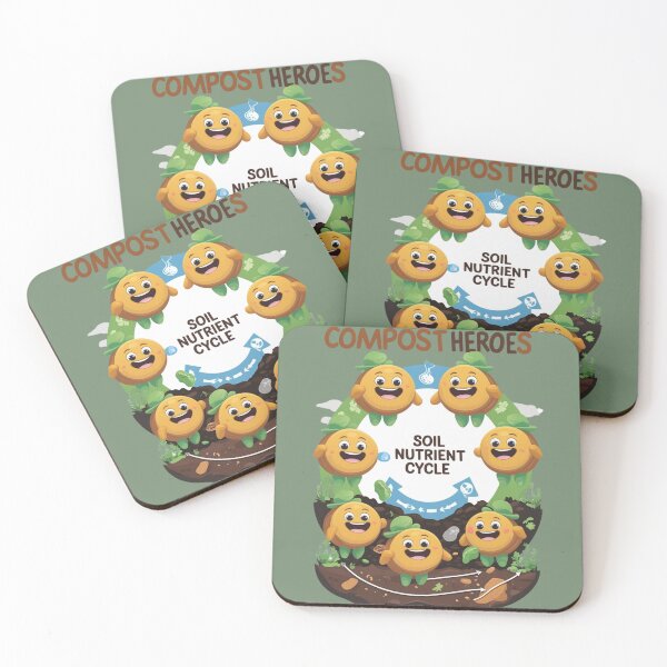 Item preview, Soil Squad Microbe Heroes designed and sold by Zakrytos ★★★★★.