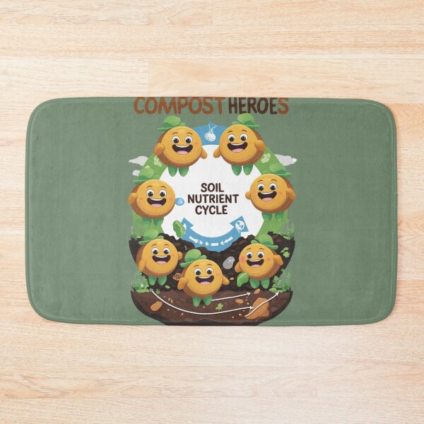 Item preview, Soil Squad Microbe Heroes designed and sold by Zakrytos ★★★★★.