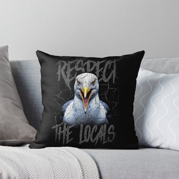 Item preview, Respect The Locals Funny Seagull Seaside designed and sold by JRRTs.