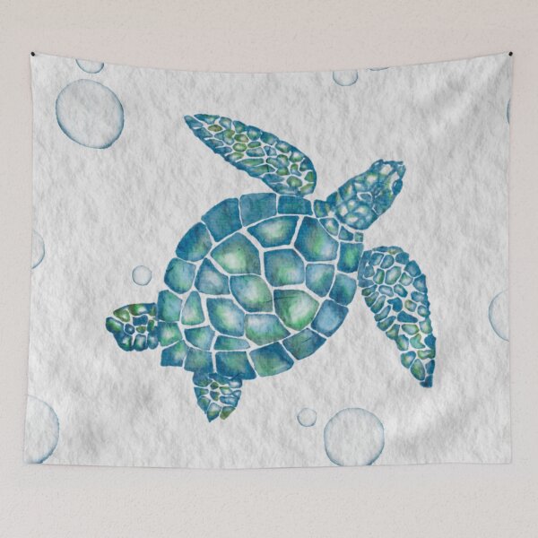 Item preview, Watercolour Turtles designed and sold by Charlie's Paper Studio.