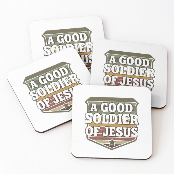 Item preview, A Good Soldier Of Jesus designed and sold by Faithloveshop.