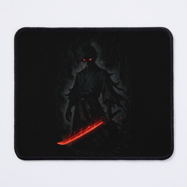 Item preview, Cursed Flame Samurai – Dark Anime Warrior Art designed and sold by CesArt  D..