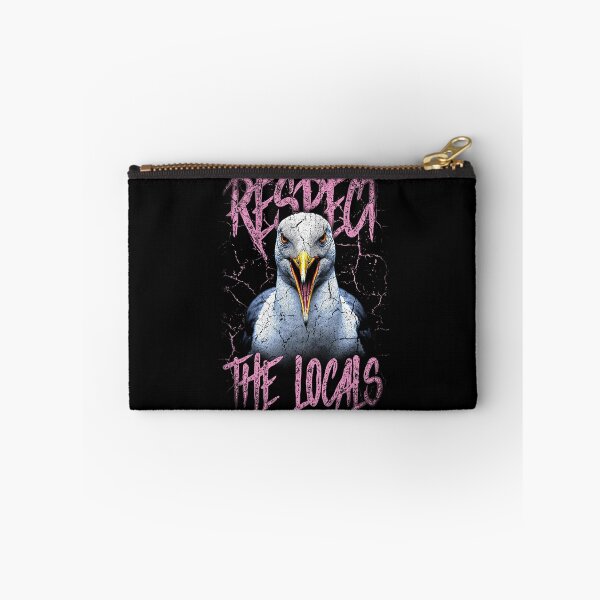 Item preview, Respect The Locals Funny Seagull Seaside designed and sold by JRRTs.
