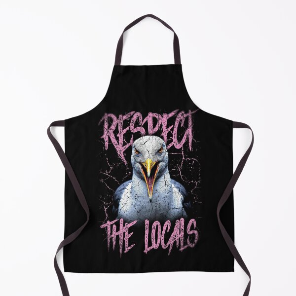 Item preview, Respect The Locals Funny Seagull Seaside designed and sold by JRRTs.