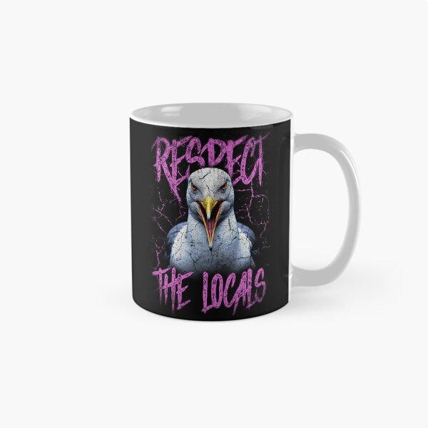 Item preview, Respect The Locals Funny Seagull Seaside designed and sold by JRRTs.