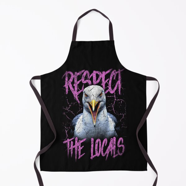 Item preview, Respect The Locals Funny Seagull Seaside designed and sold by JRRTs.