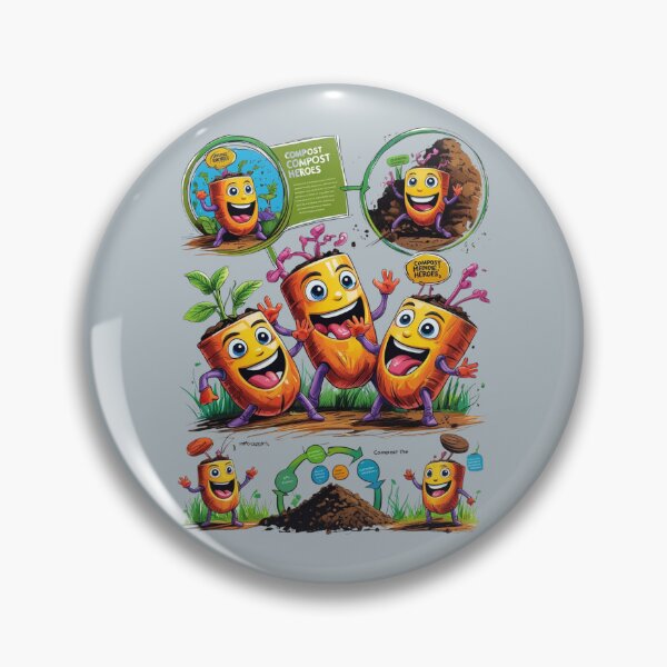 Item preview, Companion Composter Mascot Art designed and sold by Zakrytos ★★★★★.