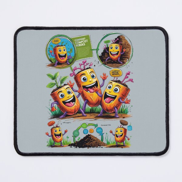 Item preview, Companion Composter Mascot Art designed and sold by Zakrytos ★★★★★.
