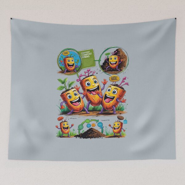 Item preview, Companion Composter Mascot Art designed and sold by Zakrytos ★★★★★.