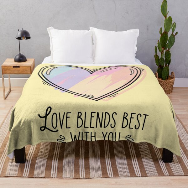 Item preview, Love Blends Best With You Heart designed and sold by Owcomm.