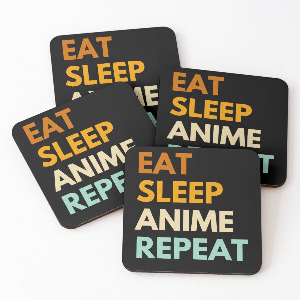 Artikelvorschau, Eat Sleep Anime Repeat entworfen und verkauft von AmmarSherJaan.
