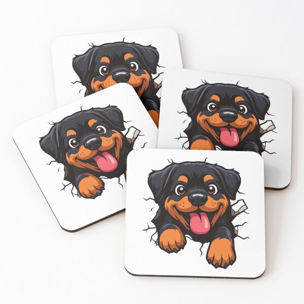 Item preview, DOG ON CRACKED HOLE - ROTTWEILER | Pets and Dogs lovers for Men and Women t-shirt designed and sold by panchiTWO.