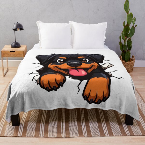 Item preview, DOG ON CRACKED HOLE - ROTTWEILER | Pets and Dogs lovers for Men and Women t-shirt designed and sold by panchiTWO.