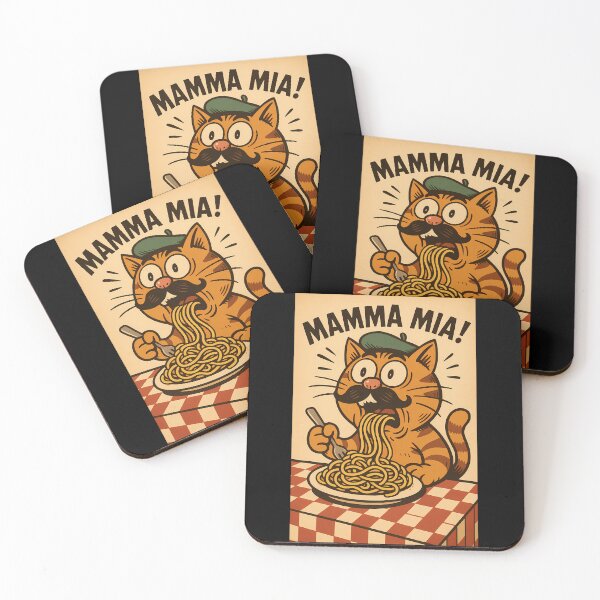 Item preview, Mamma Meow! – Italian Spaghetti Cat Meme designed and sold by CesArt  D..