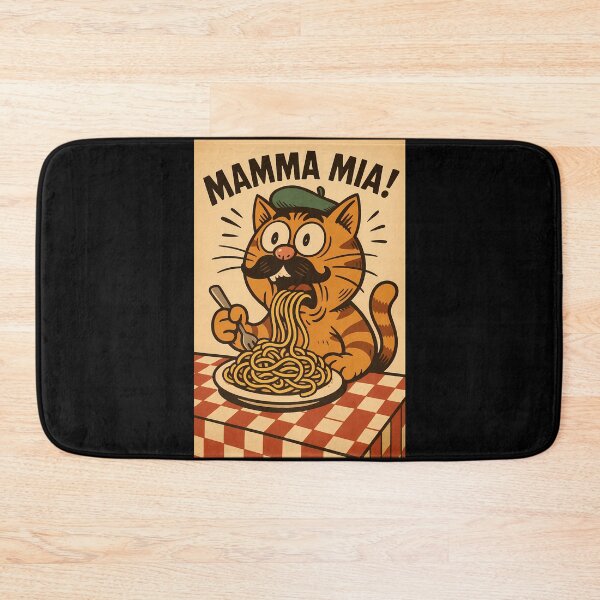 Item preview, Mamma Meow! – Italian Spaghetti Cat Meme designed and sold by CesArt  D..