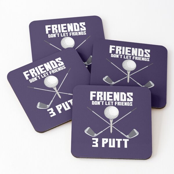 Item preview, Friends Don't Let Friends 3 Putt Funny Golfer Golf designed and sold by jaygo.