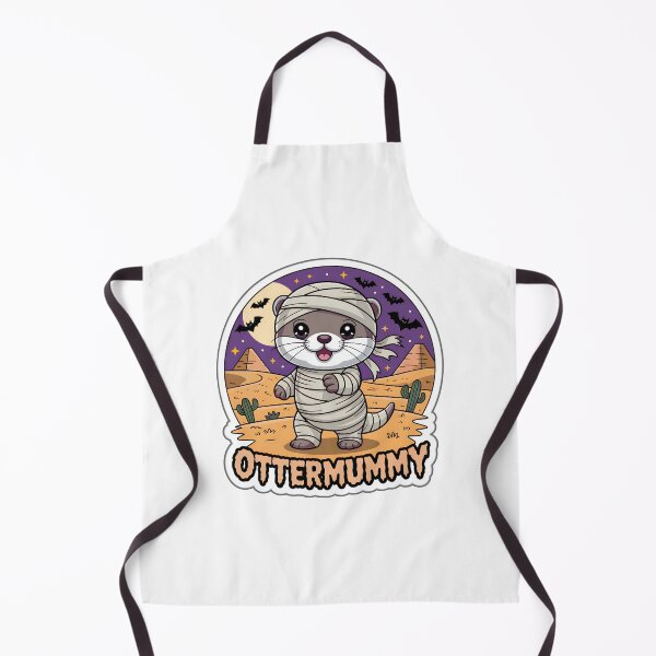 Item preview, Ottermummy – Cute Halloween Mummy Otter Chibi Sticker designed and sold by Nuist25.