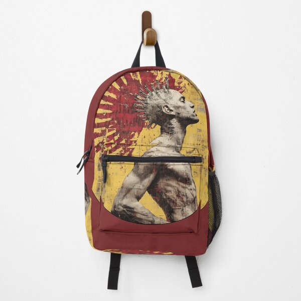 Item preview, Rebel Punk Mohawk Urban Street Art Bold Portrait Design designed and sold by Shoot-The-Moon.