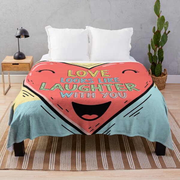Item preview, Love Looks Like Laughter With You Heart designed and sold by Owcomm.