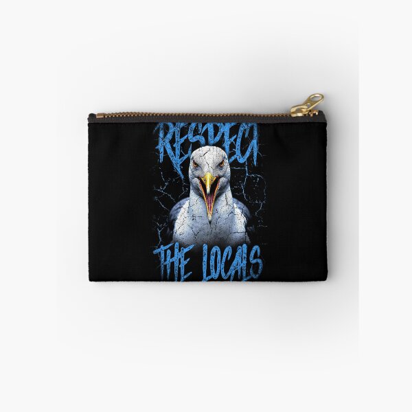 Item preview, Respect The Locals Funny Seagull Seaside designed and sold by JRRTs.