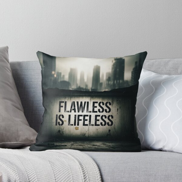 Item preview,  Flawless is Lifeless World Without Flaws Dystopian Art designed and sold by Elizarfa.