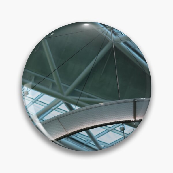 Item preview, Futurist Skylight — Abstract Geometry in Steel & Glass designed and sold by Ellaire.