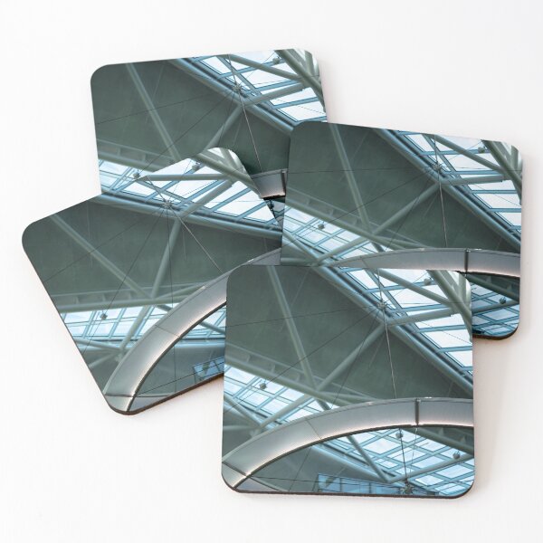 Item preview, Futurist Skylight — Abstract Geometry in Steel & Glass designed and sold by Ellaire.